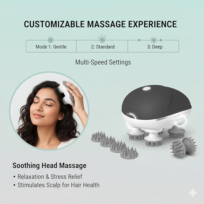 Silicone Scalp Massager