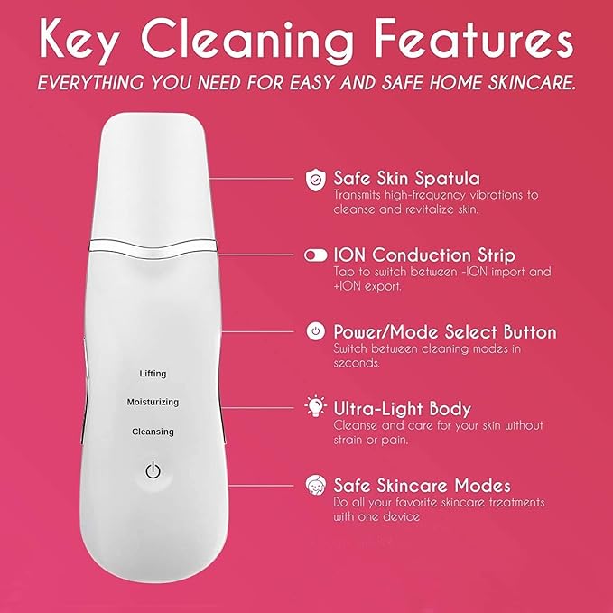 Ultrasonic Skin Scrubber